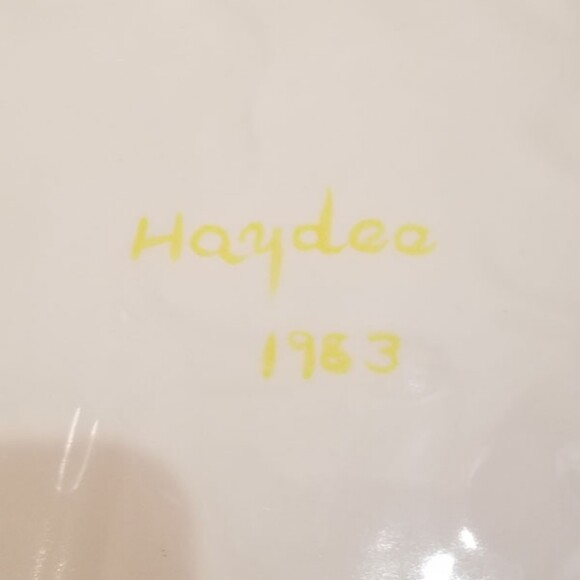 1980's Rare poss Haydee Scull Oversize Frog pottery pieces signed - Picture 14 of 14